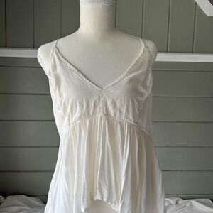 Express Women's White Vest